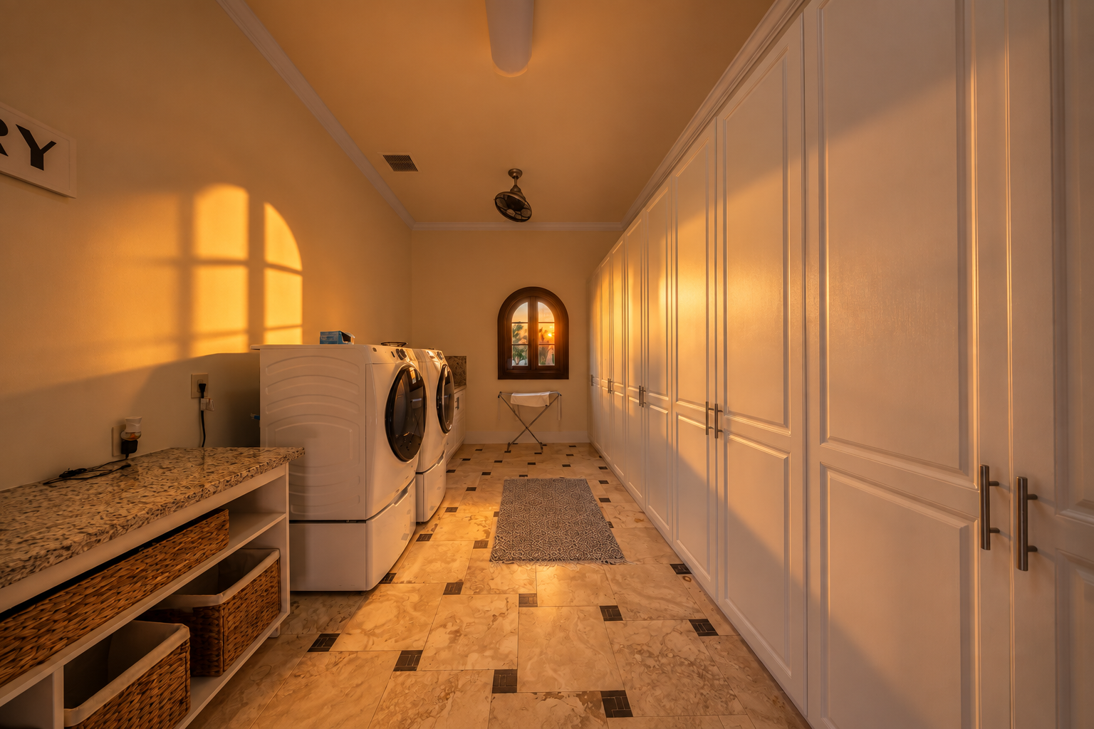 Laundry and storage