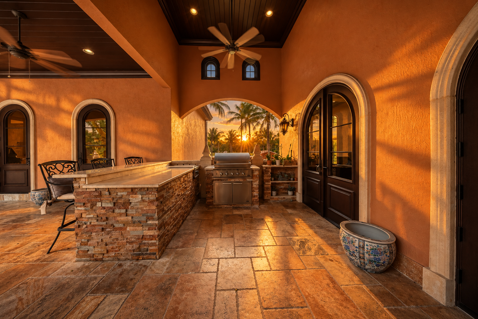 Summer kitchen