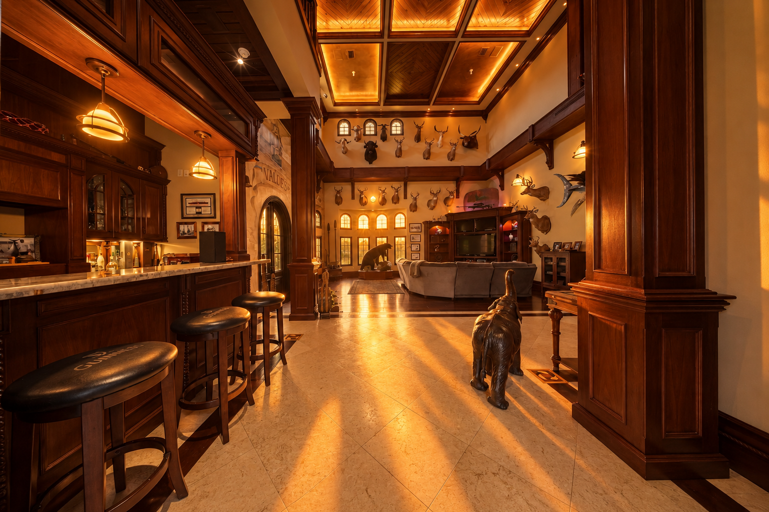 Trophy room